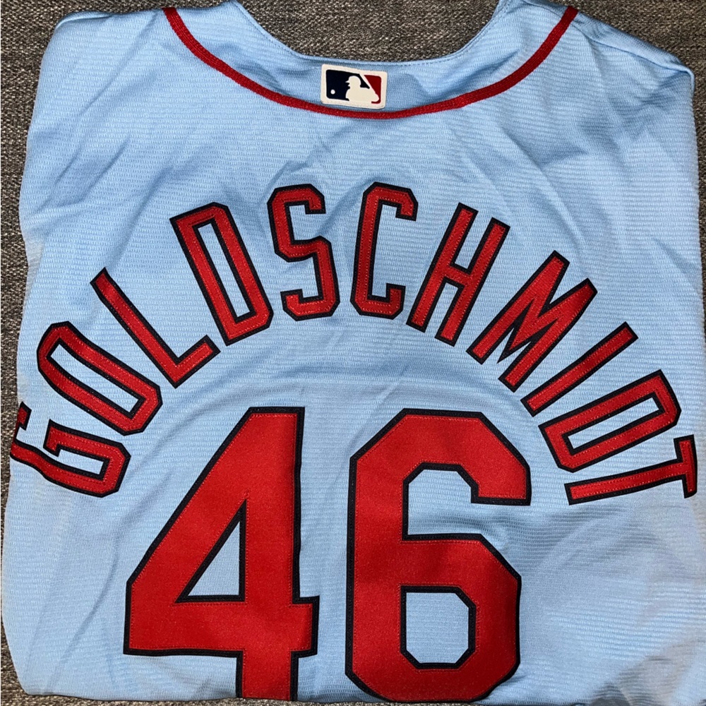 St. Louis Cardinals baseball Jersey from Majestic.